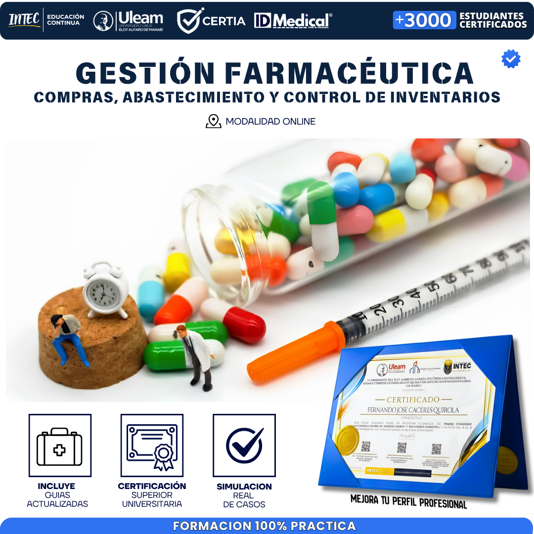 Gestion Farmaceutica: Compras, abastecimiento y control de inventarios
