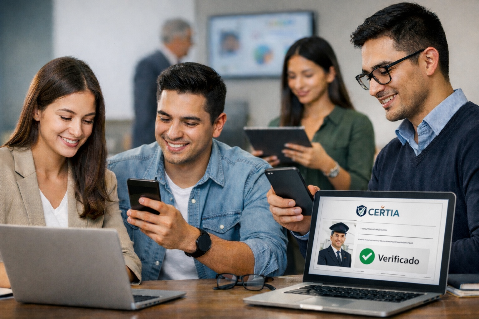 Estudiantes certificados